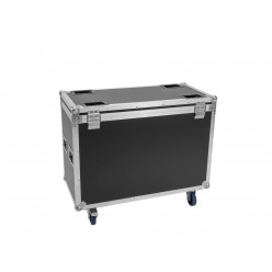 ROADINGER Flightcase 2x IP TMH-H760 with wheels